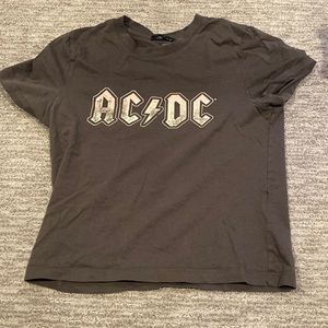 Dark grey AC/DC tee